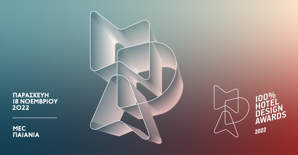 Image represents 100% Hotel Design Awards 2022...